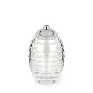 Alessi TW02 Sugar Jar sugar castor in glass with steel lid - Buy now on ShopDecor - Discover the best products by ALESSI design