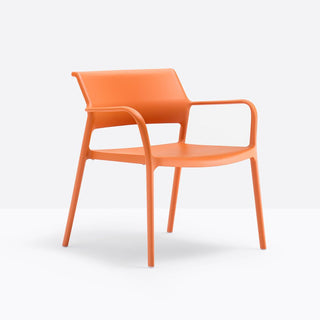 Pedrali Ara Lounge 316 garden armchair Pedrali Orange AR500E - Buy now on ShopDecor - Discover the best products by PEDRALI design