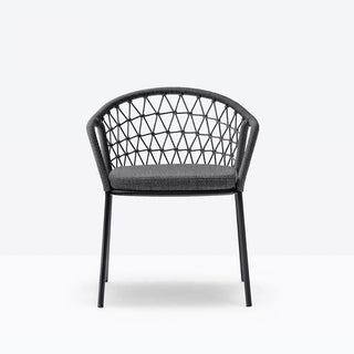 Pedrali Panarea 3675 armchair for outdoor use Black - Buy now on ShopDecor - Discover the best products by PEDRALI design