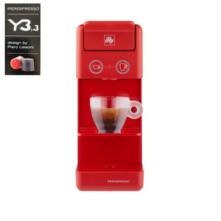 Illy Y3.3 Iperespresso capsules coffee machine Red - Buy now on ShopDecor - Discover the best products by ILLY design