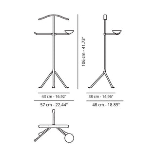 Magis Officina valet stand - Buy now on ShopDecor - Discover the best products by MAGIS design