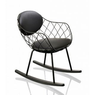 Magis Piña rocking chair in black ash - Buy now on ShopDecor - Discover the best products by MAGIS design