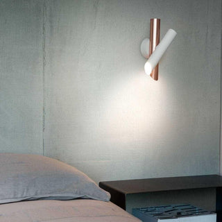 Nemo Lighting Tubes 2 LED wall lamp black - Buy now on ShopDecor - Discover the best products by NEMO CASSINA LIGHTING design