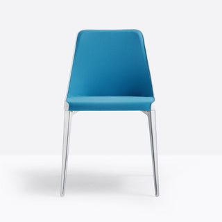Pedrali Laja 880 padded design chair in fabric - Buy now on ShopDecor - Discover the best products by PEDRALI design
