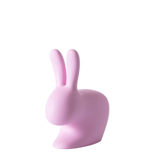 Qeeboo Rabbit Chair in the shape of a rabbit Qeeboo Pink - Buy now on ShopDecor - Discover the best products by QEEBOO design
