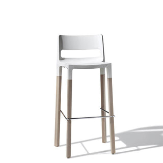 Scab Natural Divo stool seat h. 75 cm by Centro Stile Scab - Buy now on ShopDecor - Discover the best products by SCAB design
