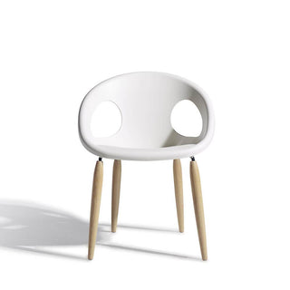 Scab Natural Drop armchair natural oak by A. W. Arter - F. Citton - Buy now on ShopDecor - Discover the best products by SCAB design