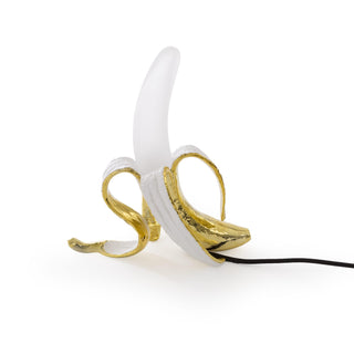 Seletti Banana Lamp Louie table lamp gold - Buy now on ShopDecor - Discover the best products by SELETTI design