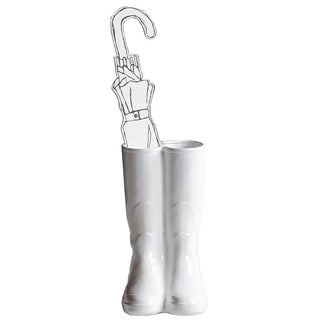 Seletti Rainboots umbrella stand white - Buy now on ShopDecor - Discover the best products by SELETTI design