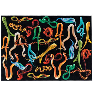 Seletti Toiletpaper Rectangular Rug Snakes 200x280 cm. - Buy now on ShopDecor - Discover the best products by TOILETPAPER HOME design
