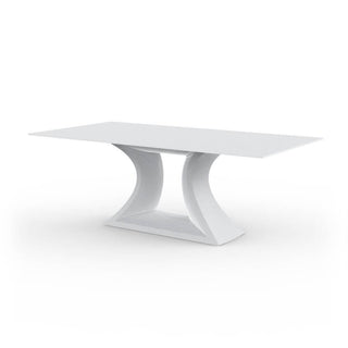 Vondom Rest table with top HPL 200x100 cm. white by A-cero - Buy now on ShopDecor - Discover the best products by VONDOM design