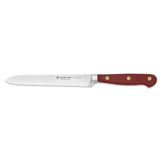 Wusthof Classic Color serrated utility knife 14 cm. Wusthof Tasty Sumac - Buy now on ShopDecor - Discover the best products by WÜSTHOF design
