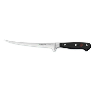 Wusthof Classic fillet knife thin blade 18 cm. black - Buy now on ShopDecor - Discover the best products by WÜSTHOF design
